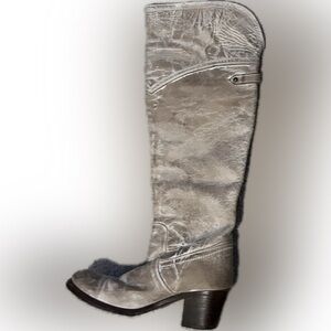 Women's Tan Knee-High Boots